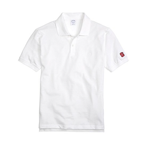 North Carolina State University Slim Fit Polo - White